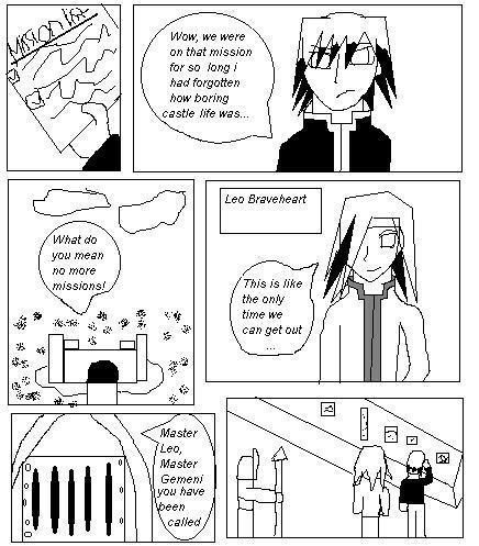 manga page three