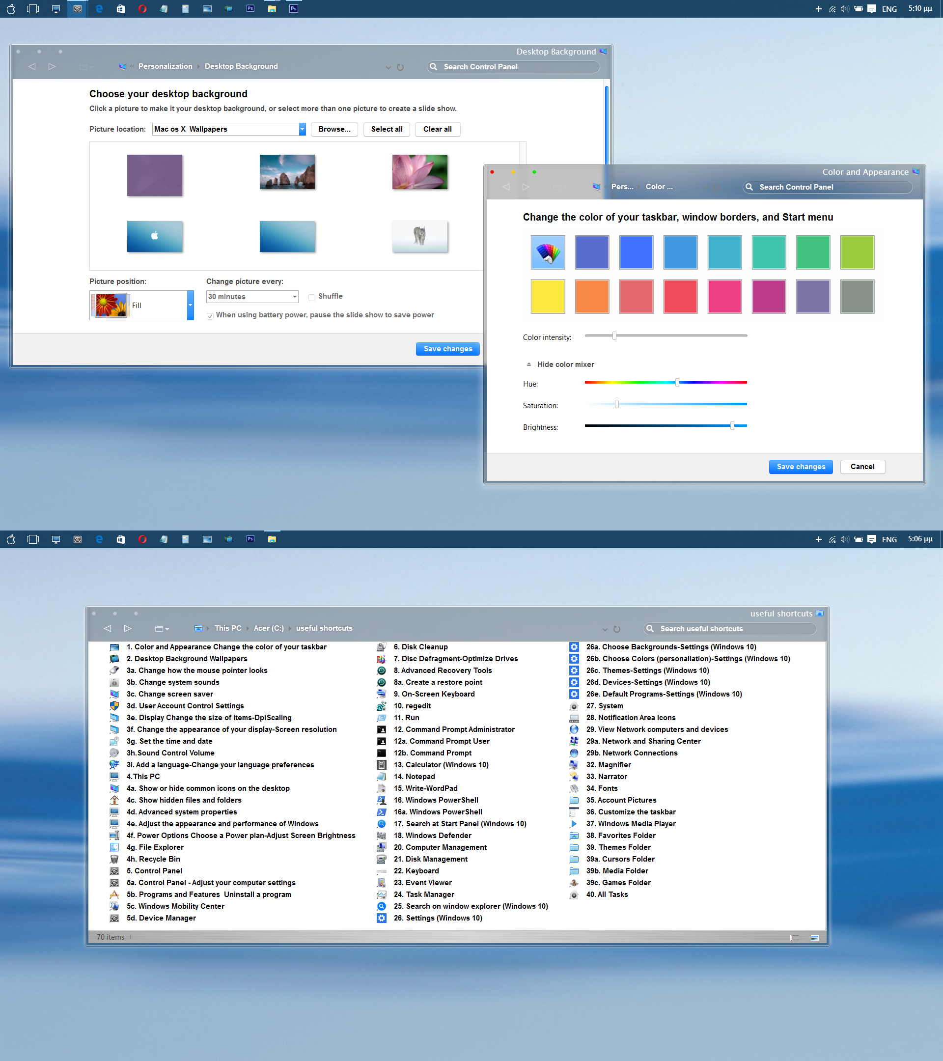 Useful Shortcuts for Windows 10. by ZEUSosX on DeviantArt