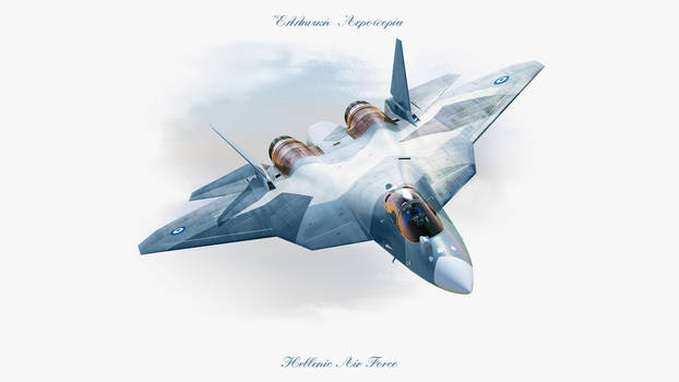 Sukhoi T-50, new with signs of Hellenic Air Force