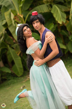 Aladdin and Jasmine Cosplay