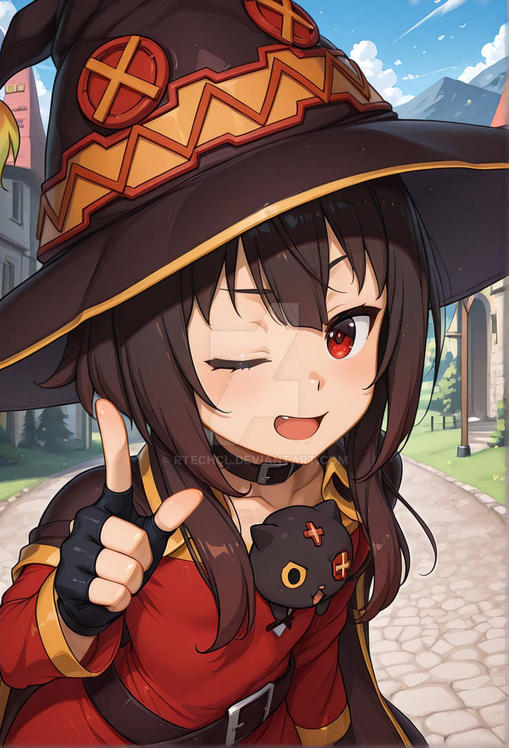 Megumin Game A1245 Megumin Konosuba by RTECHCL on DeviantArt