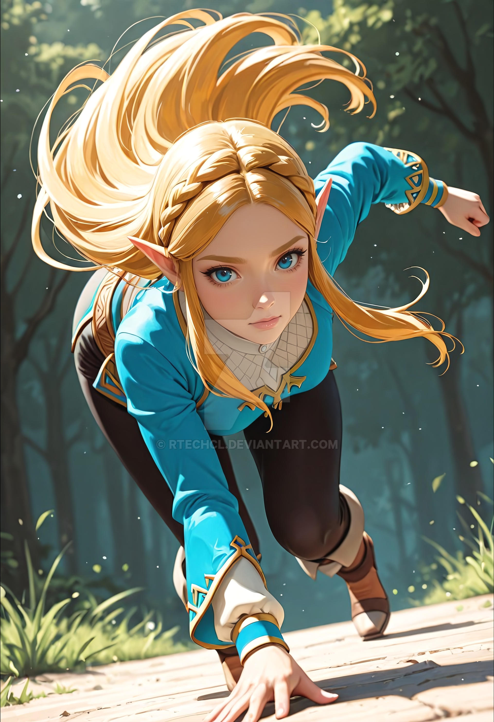 A4604 Princess Zelda (SOLD) by RTECHCL on DeviantArt