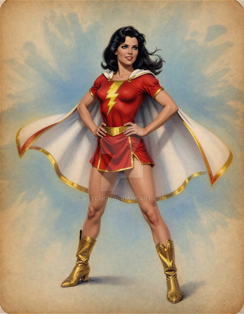 Maria Dc Rt0581- Mary Marvel (DC) by RTECHCL on DeviantArt