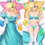 Super mario Rosalina Rosetta Dakimakura by YUJ