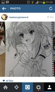 Haruhi Suzumiya, shading and outline