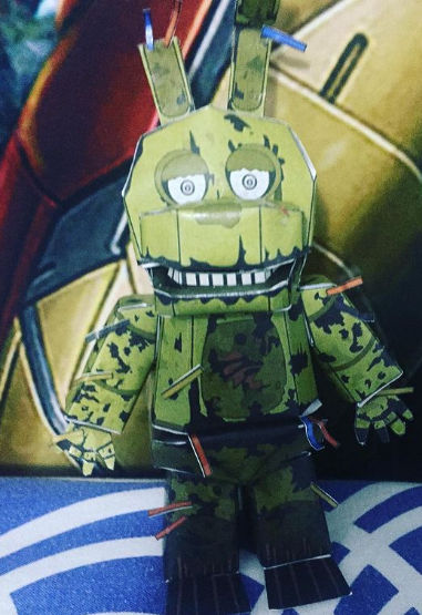 Springtrap Papercraft by coolskeleton953 on DeviantArt