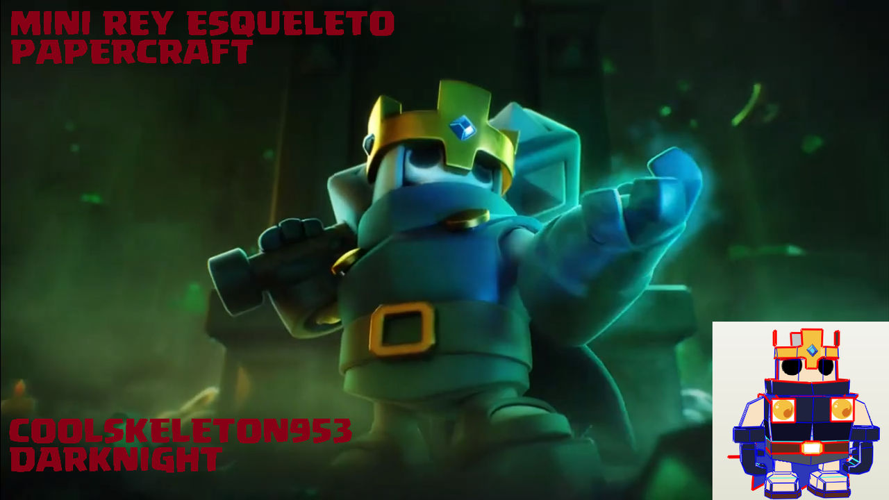 Mini Rey Esqueleto Papercraft by coolskeleton953 on DeviantArt