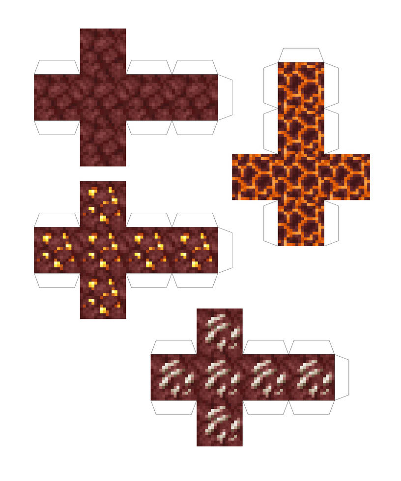 Nether Core Pattern Minecraft Papercraft Nether Reactor Nether Reactor Core – Minecraft