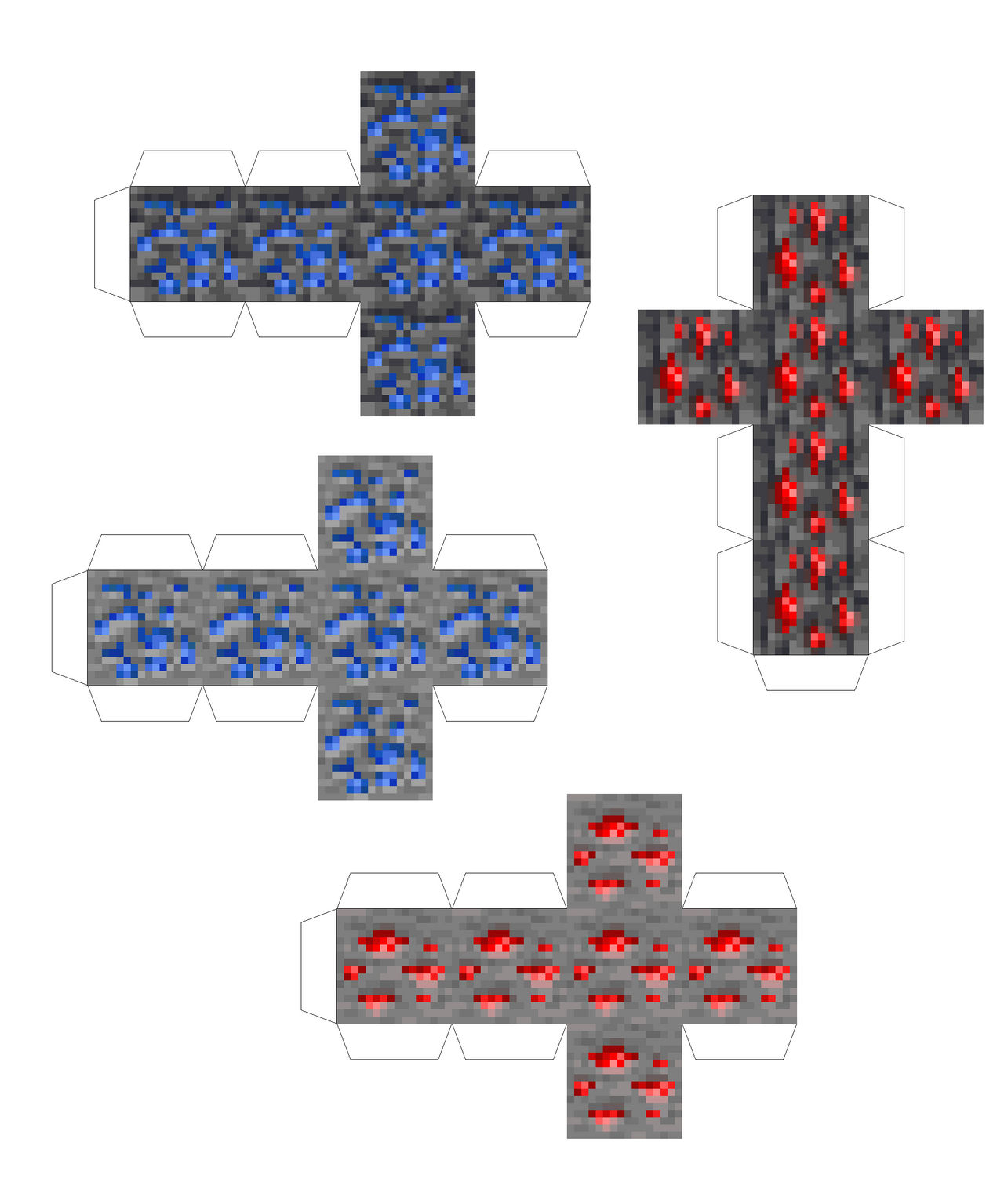 Minecraft Papercraft-Redstone Y Lapiz mina by coolskeleton953 on DeviantArt minecraft-papercraft-redstone-y-lapiz-mina-by-coolskeleton953-on-deviantart