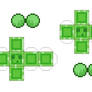 Slime Minecraft- Papercraft