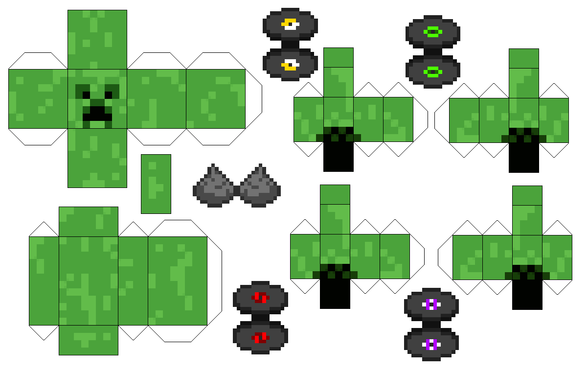Creeper Minecraft Papercraft by coolskeleton953 on DeviantArt