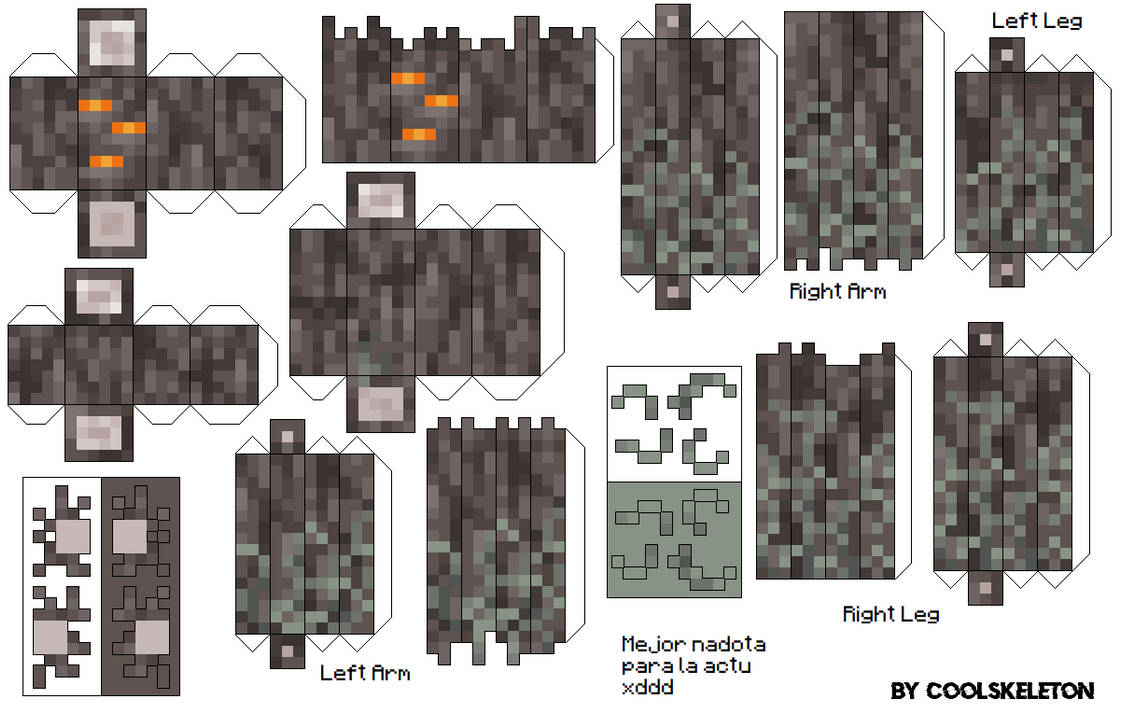The Creaking Minecraft Papercraft by coolskeleton953 on DeviantArt