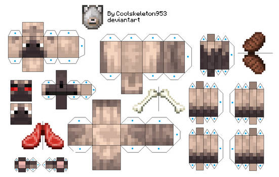 Chestnut Wolves Minecraft coolskeleton953 - Hobbyist, Artisan Crafter | DeviantArt