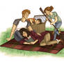 Commission: A Weasley Picnic