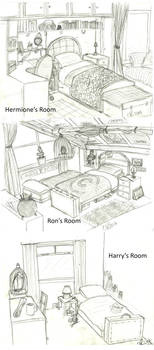 Harry Potter: Bedrooms