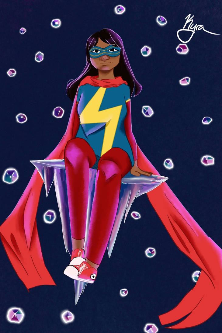 Ms. Marvel Fanart by TheAmazingKyra on DeviantArt