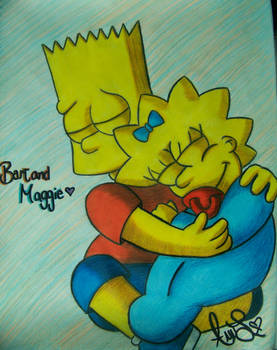 Bart and Maggie