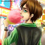 Eren's cotton candy