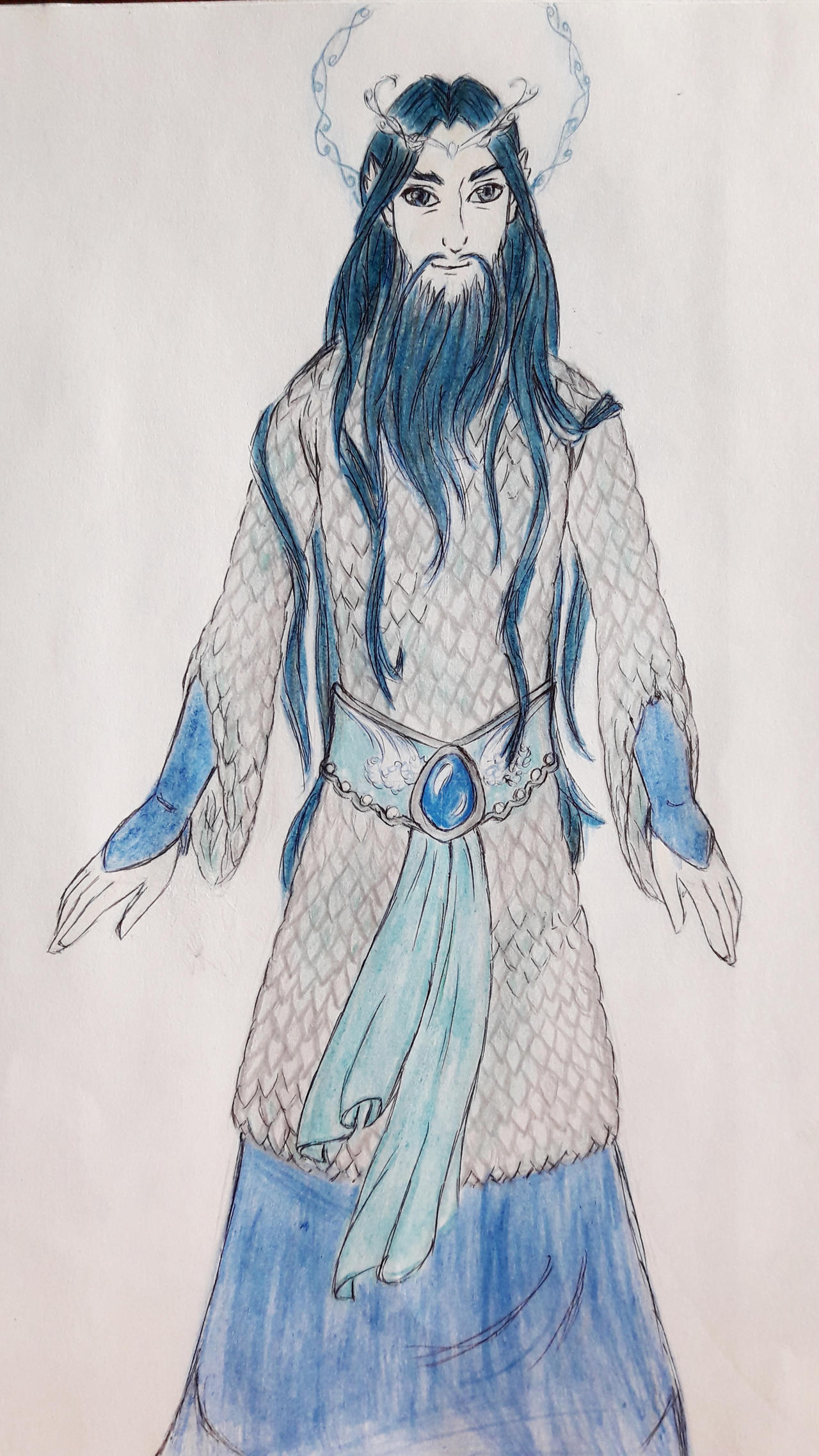 Ulmo by Hinarwen on DeviantArt