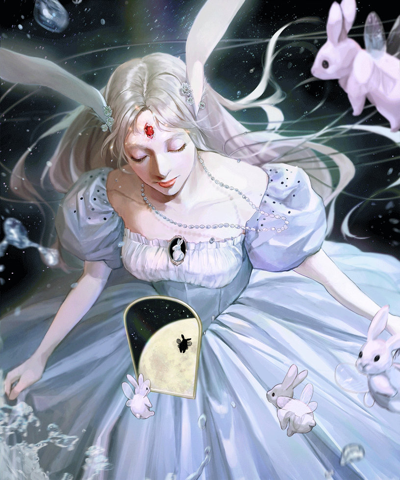 Waltz of the rabbits - process by Vijouxart on DeviantArt
