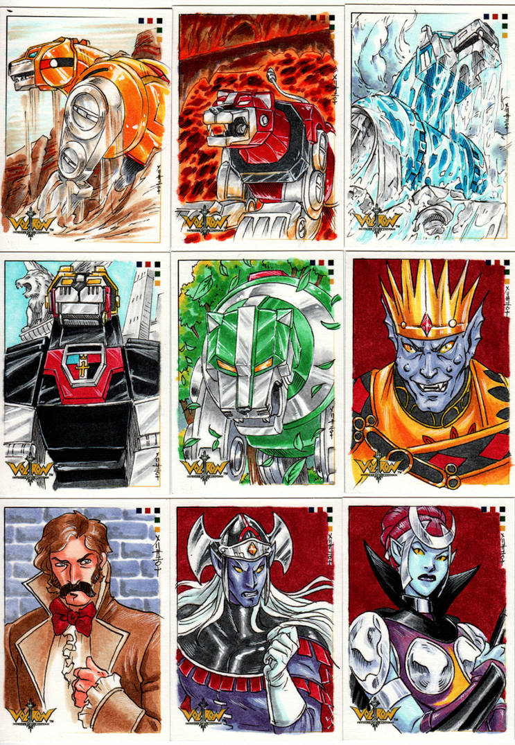 Voltron Cards 2 By MelUran On DeviantArt