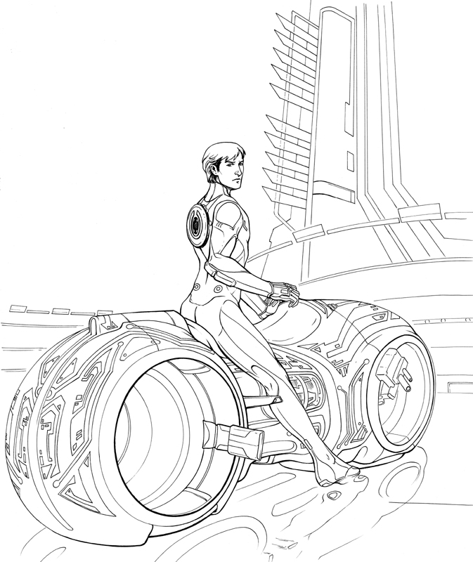Race Time +lineart+ by MelUran