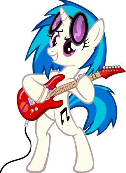 Vinyl Scratch Rockin'