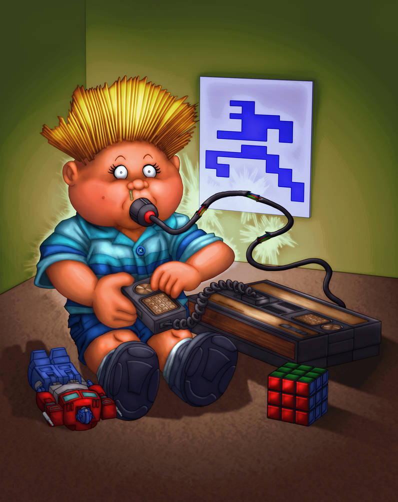 Garbage Pail Kids: Matt Electronix by tygerbug