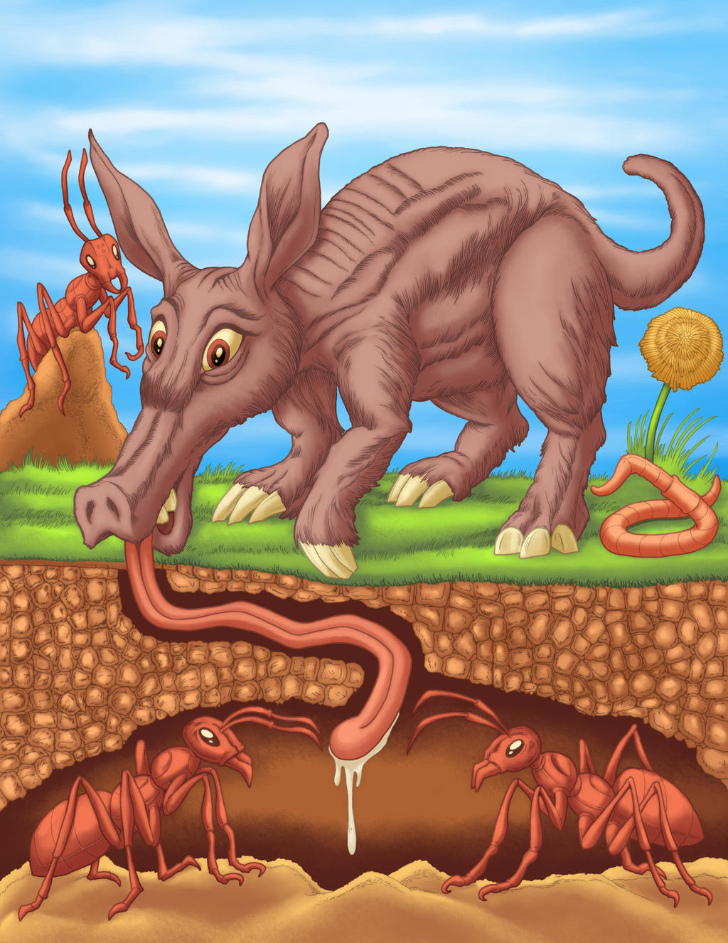 Aardvark by tygerbug