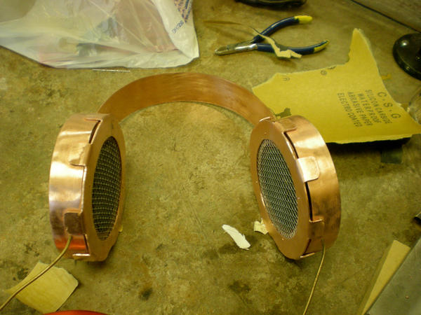 Copper headphones 4