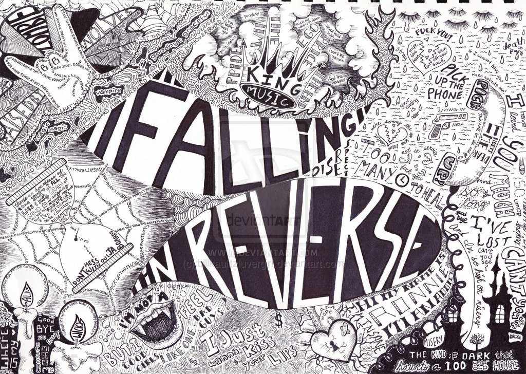 Falling In Reverse (not my artwork)