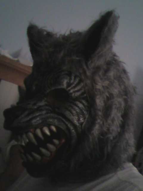 Werewolf mask