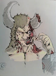 Zombie Buffaloman