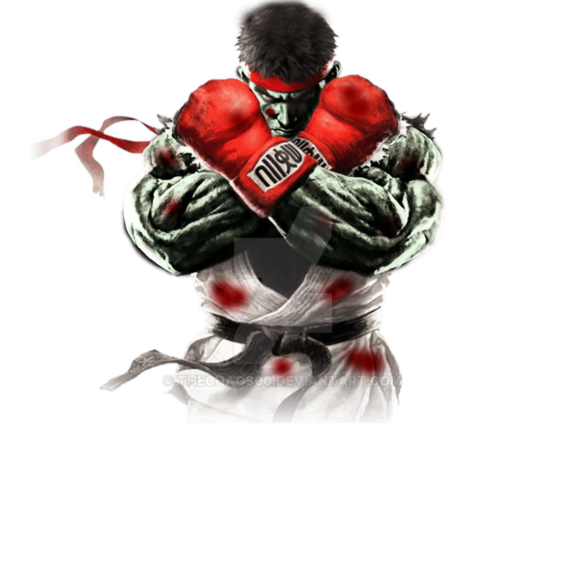 Street Fighter V Ryu Zombified Edit by TheChaos00 on DeviantArt