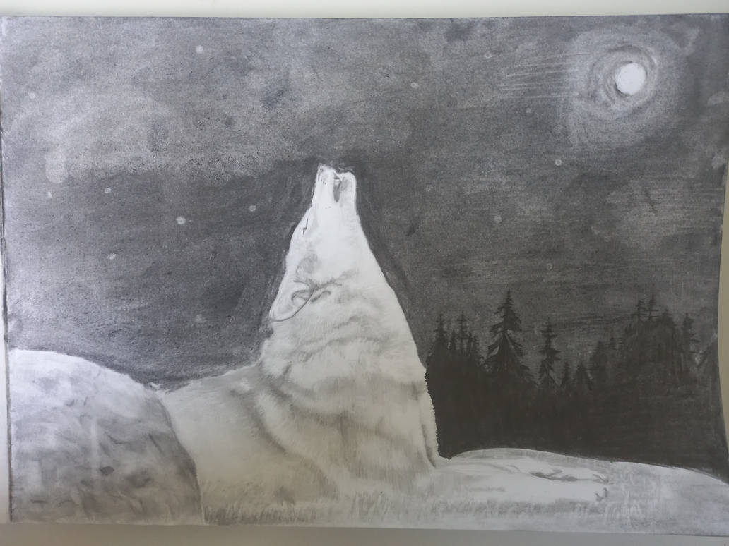 Wolves Graphite Drawing Wolf drawing graphite pencils by Bozhko98 on DeviantArt