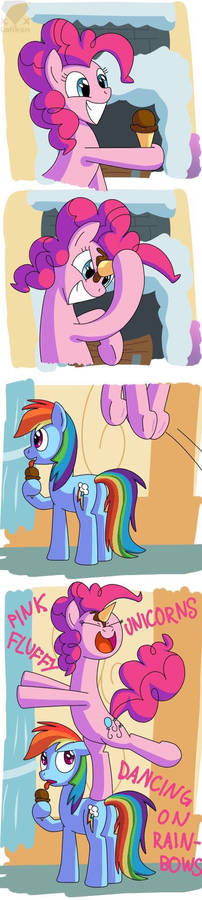 Mlp Funny Pinkie Pie X Rainbow Dash