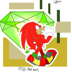 Knuckles And Master Emerald