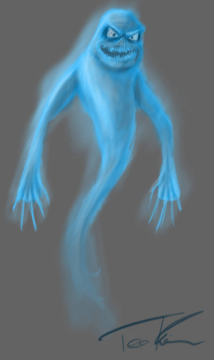 Blue Ghost Many Blue ghost by Teonardo on DeviantArt