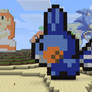 Minecraft 8 Bit Mudkip