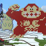 Minecraft 8 Bit Donkey Kong