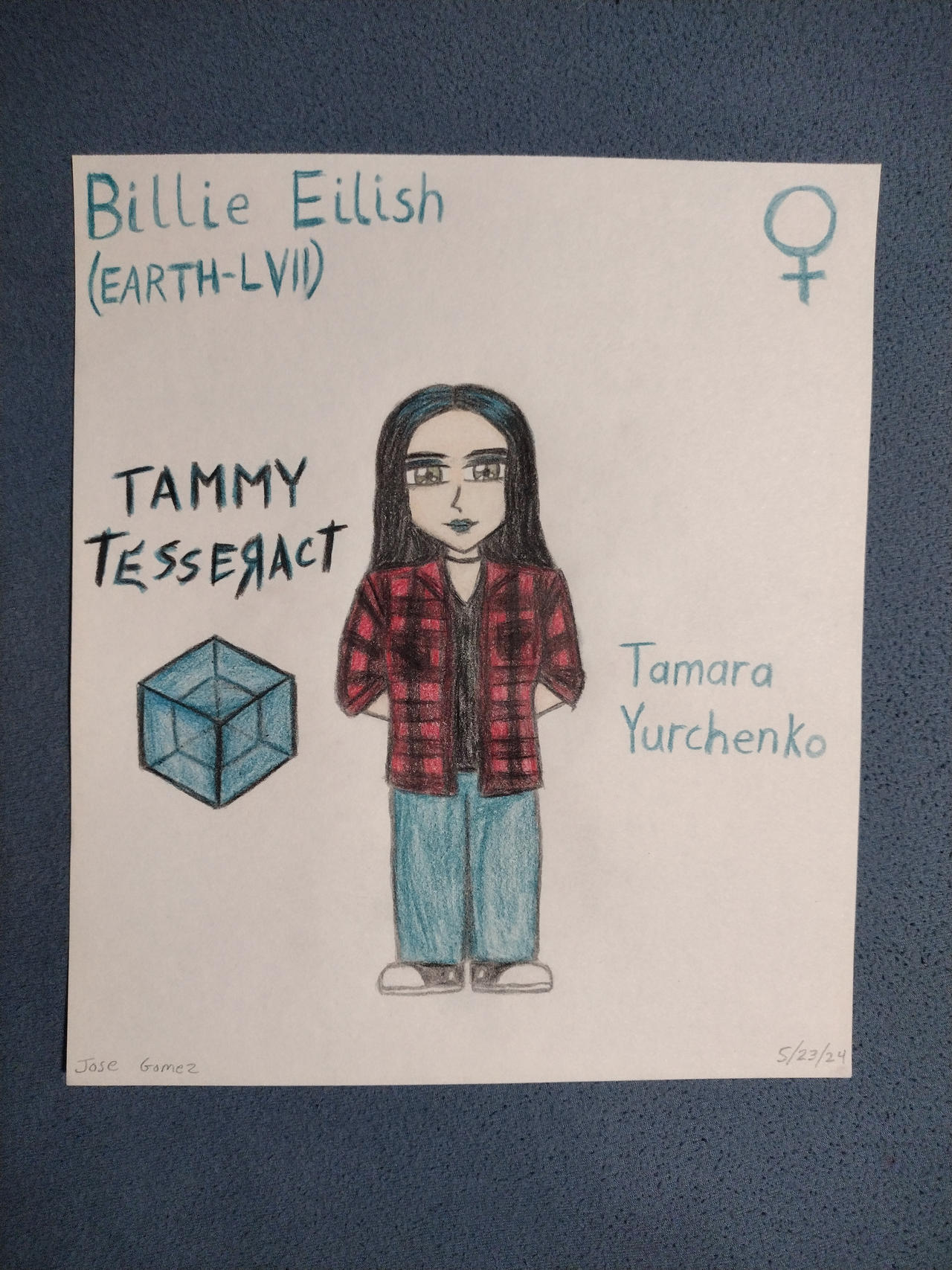 Billie Eilish (Earth-57) by pinkdragon2000 on DeviantArt