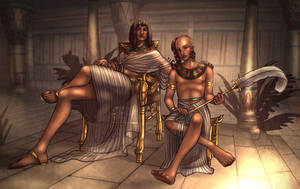 His Majesty and the Crown Prince