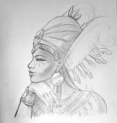 Akhenaten portrait study