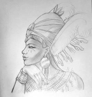 Akhenaten portrait study