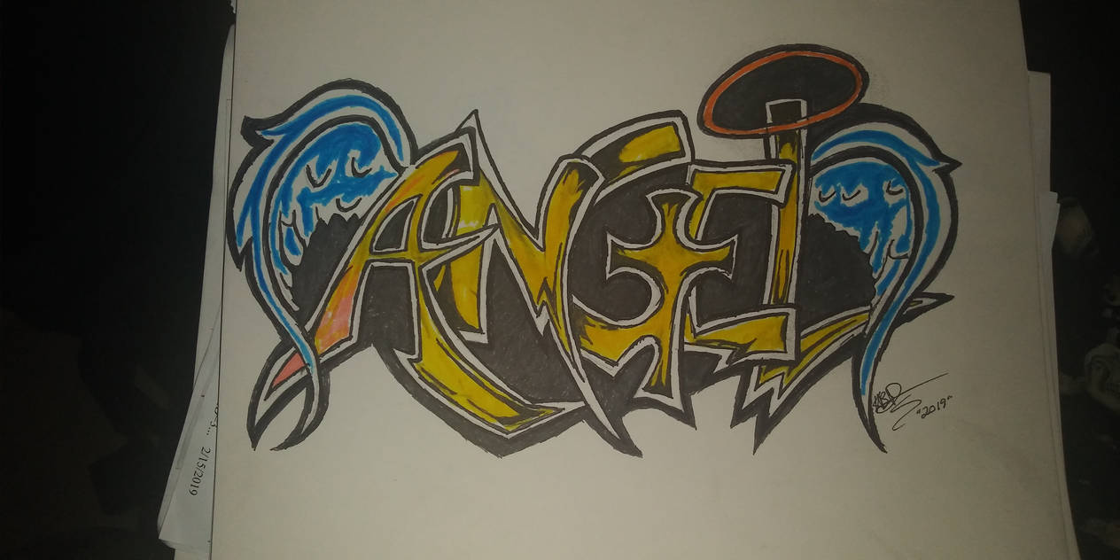 Angelscript Art Angel by ArtistKrusifix on DeviantArt