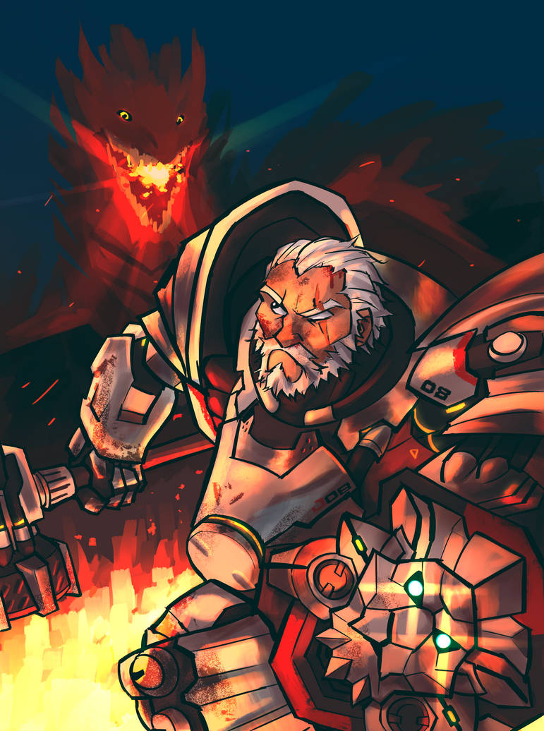 Reinhardt fanart by hurricane128 on DeviantArt