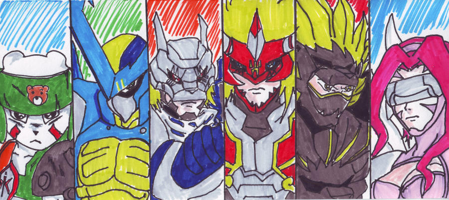 Power Rangers Digimon Frontier Deviantart Digimon Frontier by Marianne2O on DeviantArt