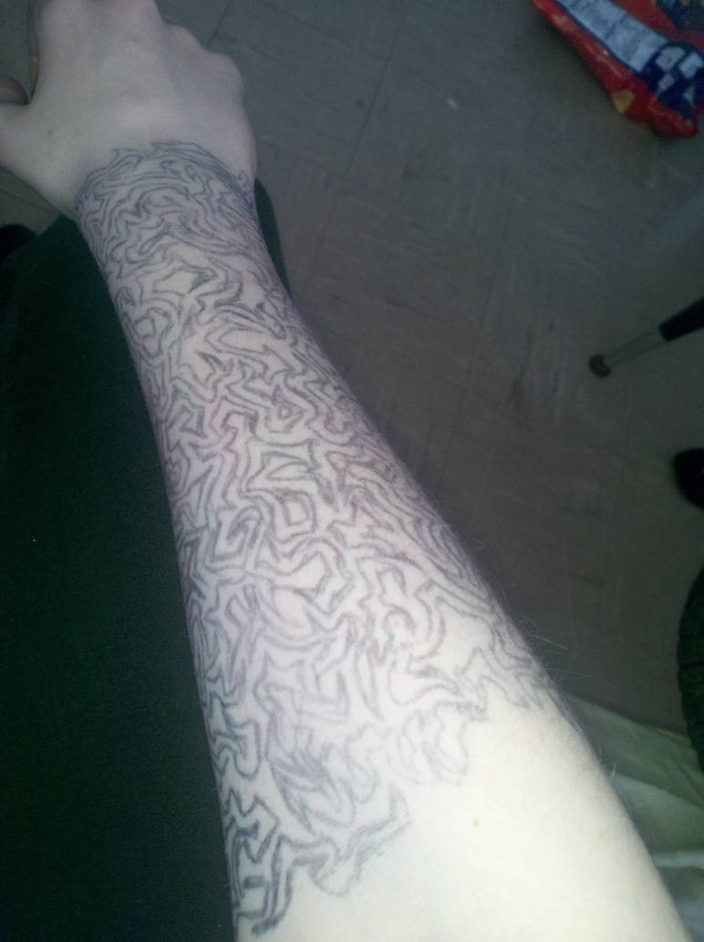 Valeria drew on my arm Part 2 by MagykStormCandles on DeviantArt