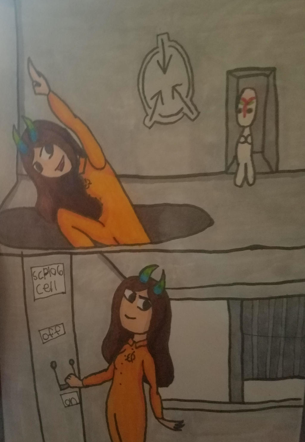 SCP: Containment Breach doddles by M1Z4R on DeviantArt