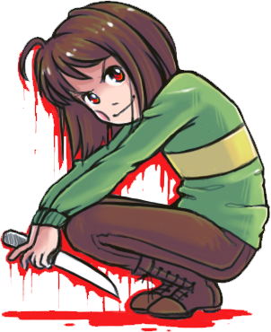 It's me, Chara. by Zeon-in-a-tree on DeviantArt